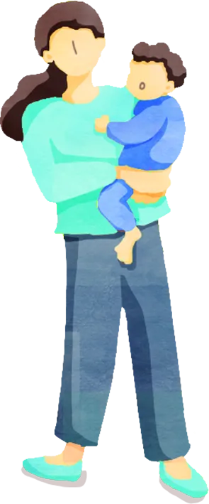 先生のイラスト